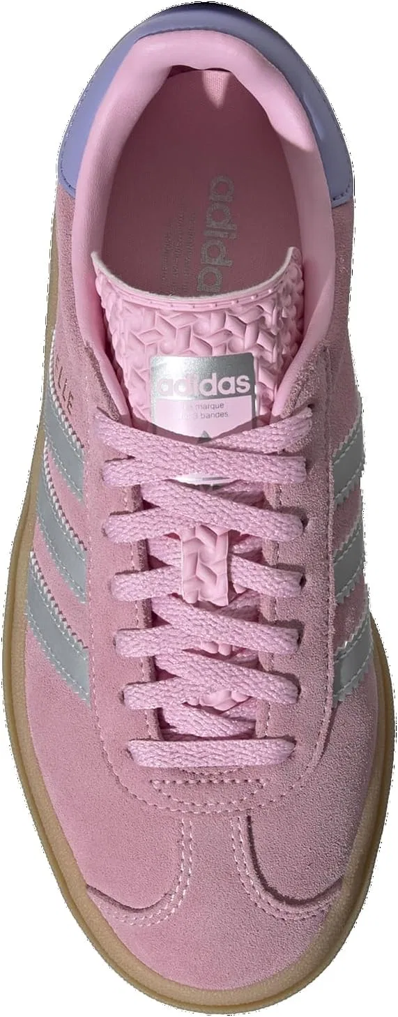 Детские кроссовки Gazelle Bold J adidas, True Pink/Silver Metallic/Light Purple — фото 4