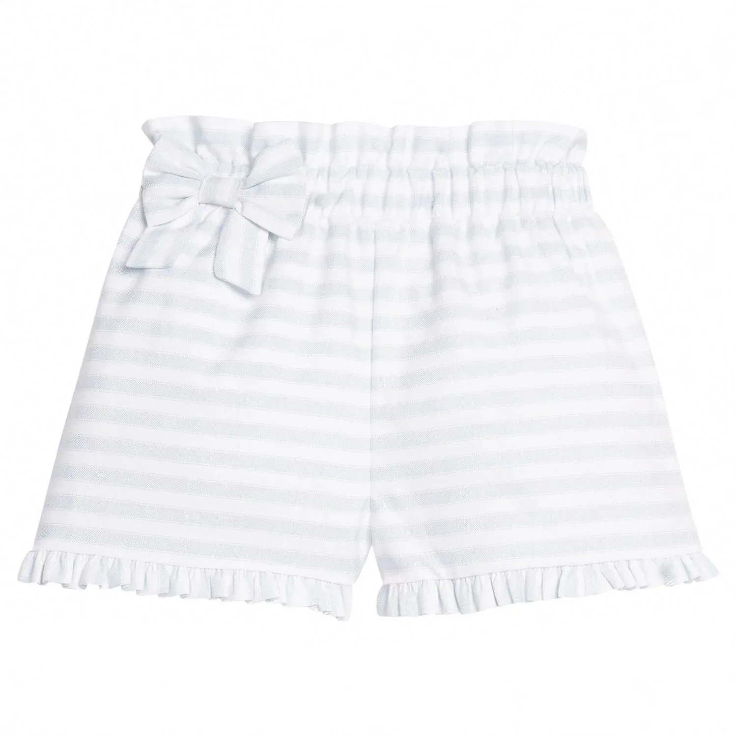 Детские шорты для девочек с завышенной талией и бантом Savannah Stripe LITTLE ENGLISH, Savannah Stripe