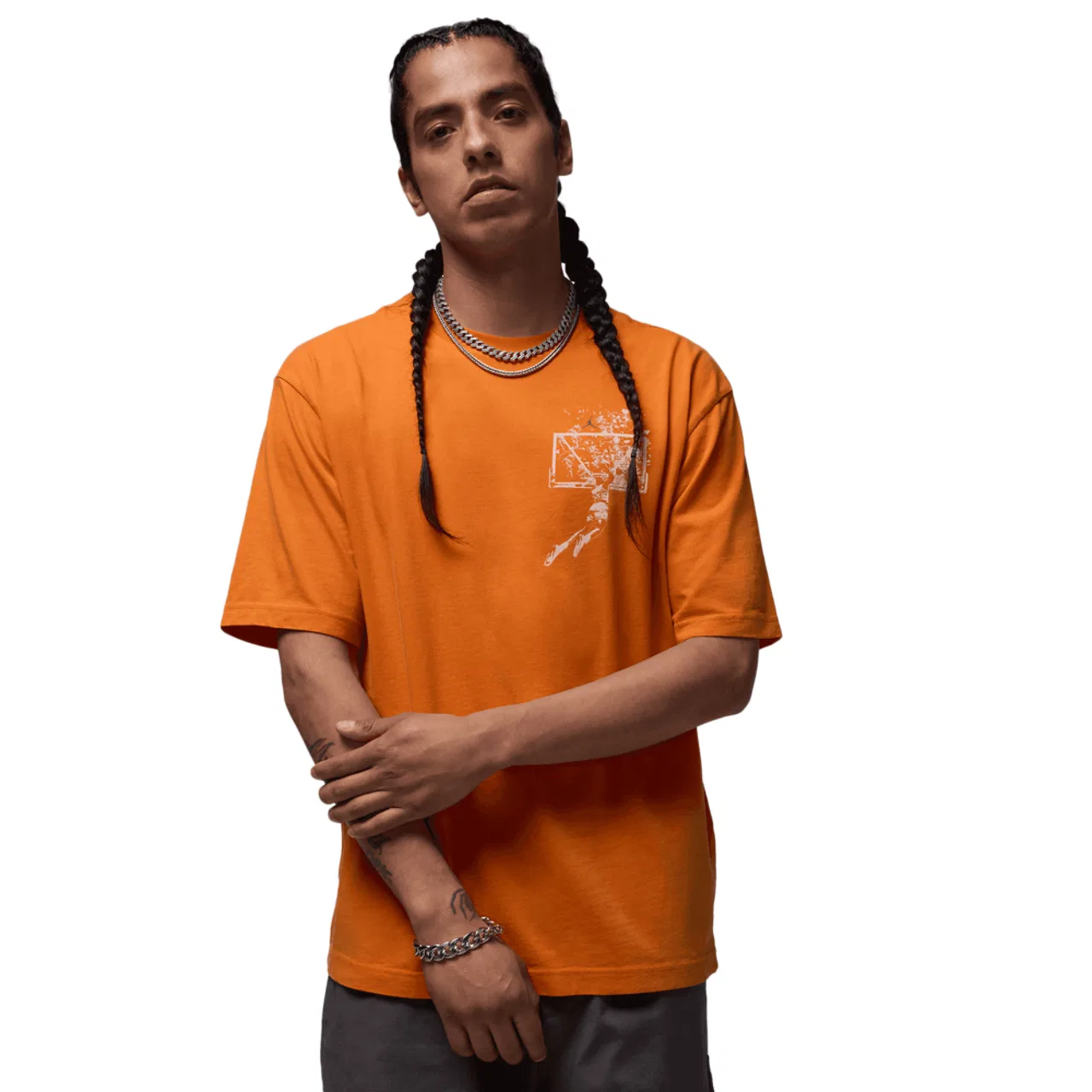Мужская футболка с коротким рукавом Oversize GFX Jordan Brooklyn SBB, Starfish Sail