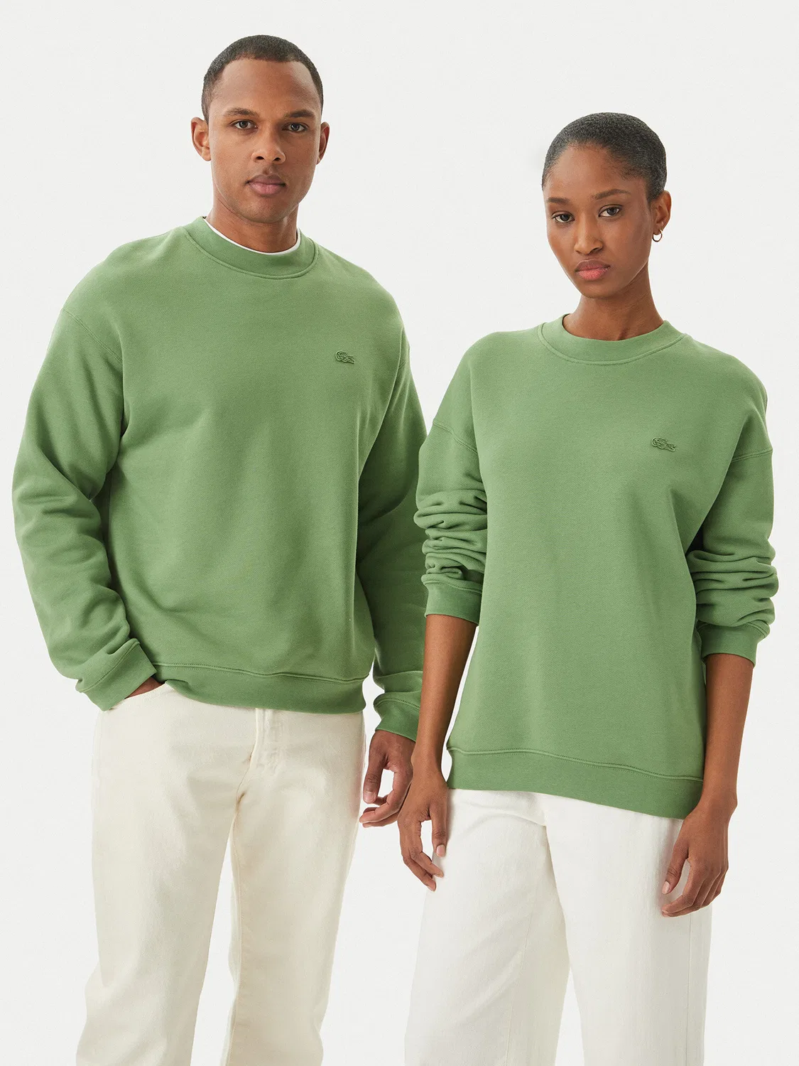 Женская толстовка стандартного кроя Lacoste, светло-зеленый