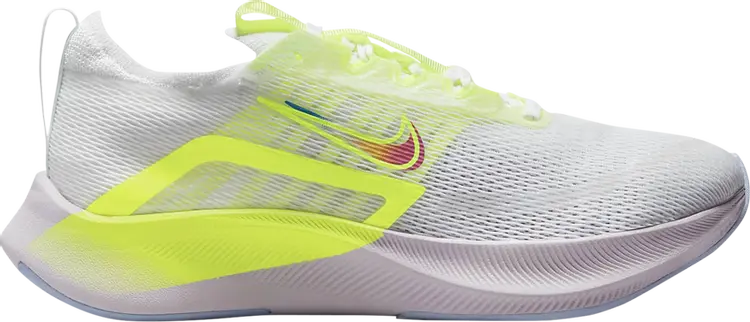 

Кроссовки Nike Wmns Zoom Fly 4 Premium 'White Barely Green', белый