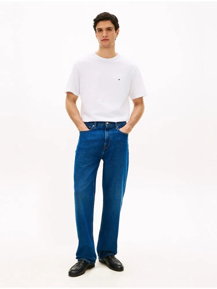 Футболка Relax Fit, Essential TOMMY HILFIGER, White — фото 2