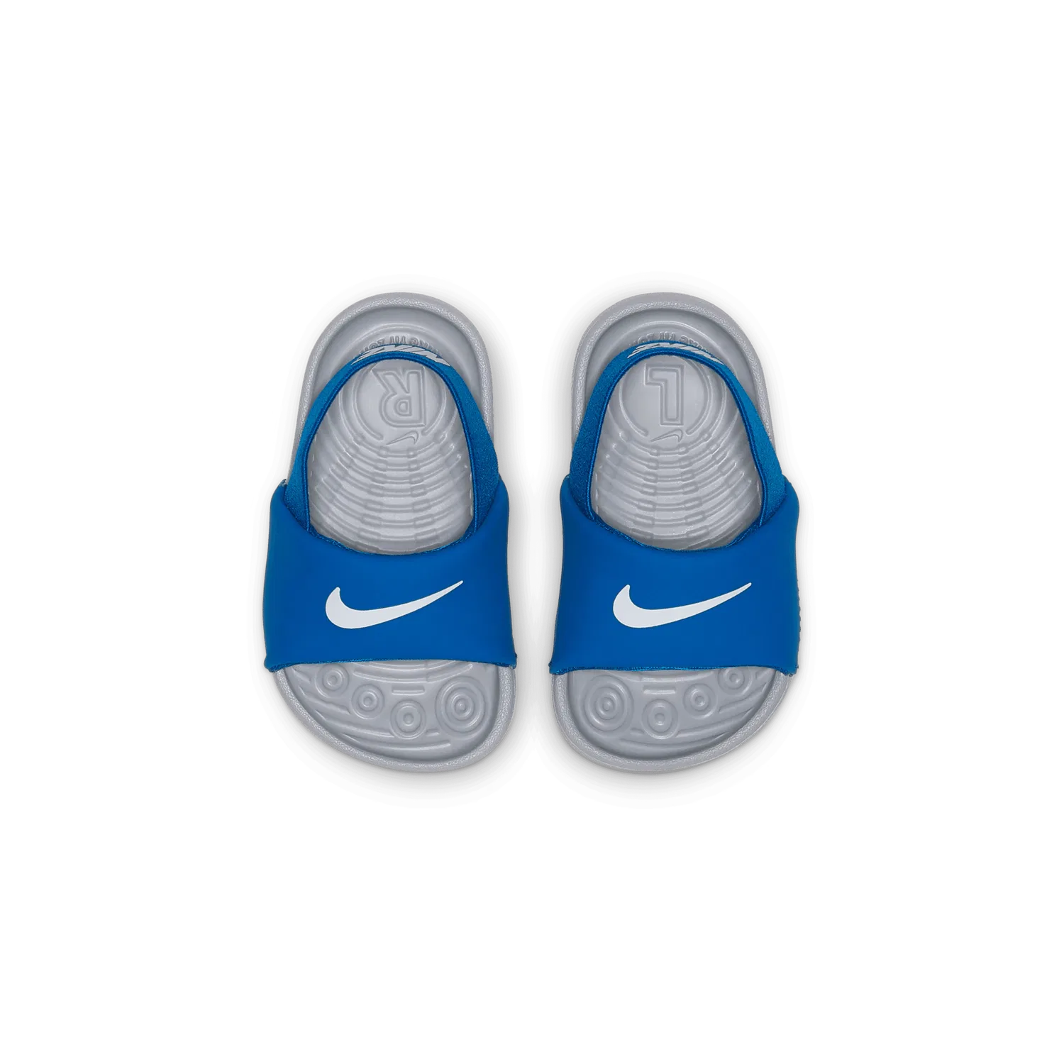 Детские сланцы с ремешком Nike KAWA TD, синий — фото 4