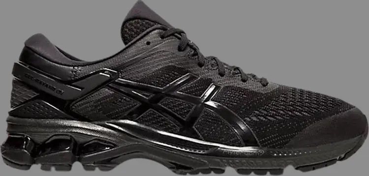 

Кроссовки gel kayano 26 'black' Asics, черный