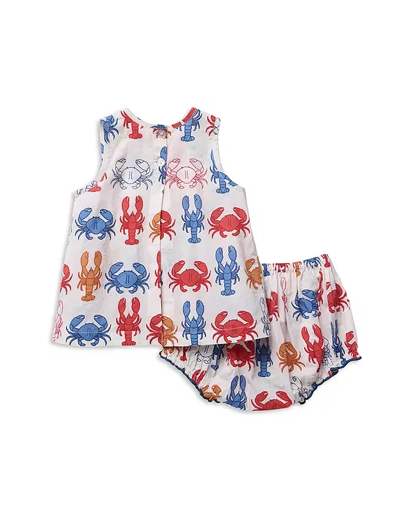 Детский комплект для новорожденных с принтом Jaipur Pink Chicken, Lobsters — фото 2