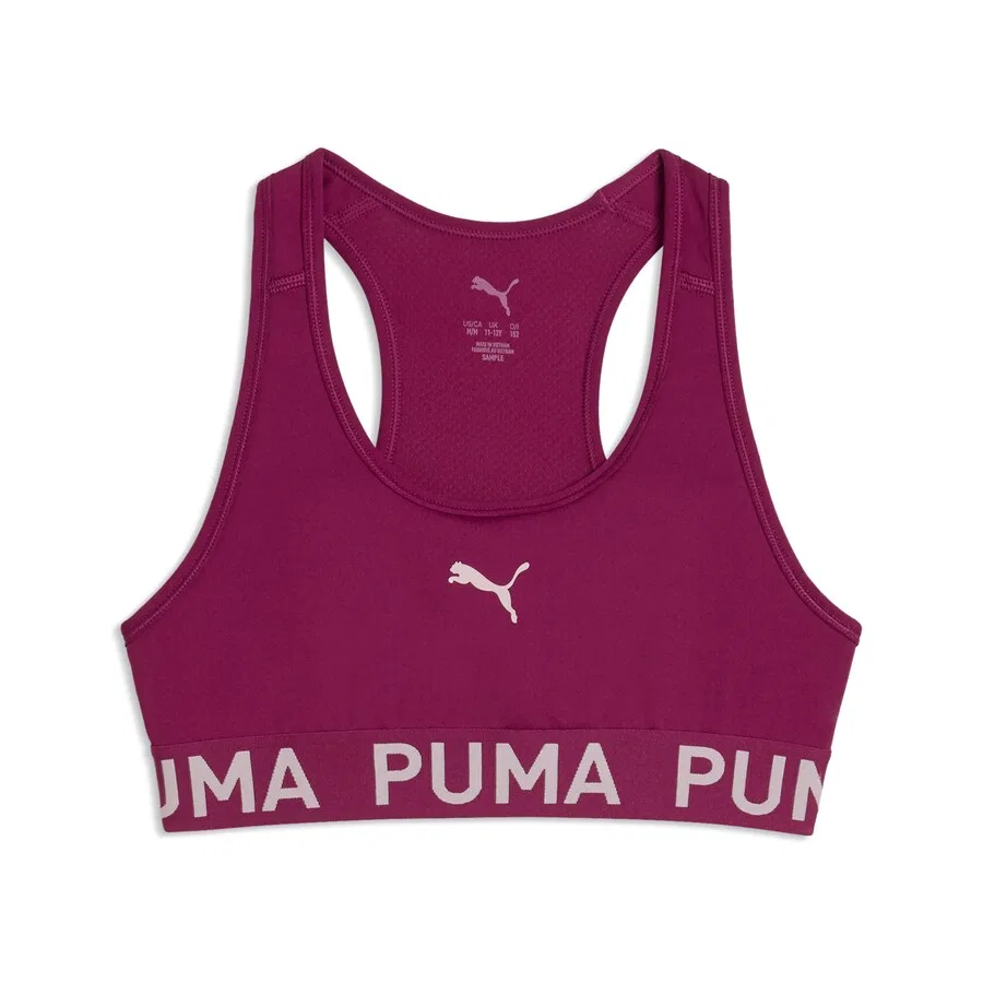 Бюстгальтер-футболка PUMA фиолетового цвета