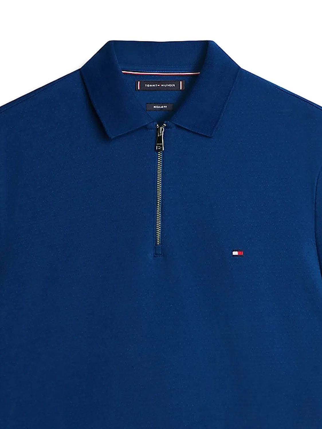 Tommy Hilfiger Поло Air Dot, синий — фото 2