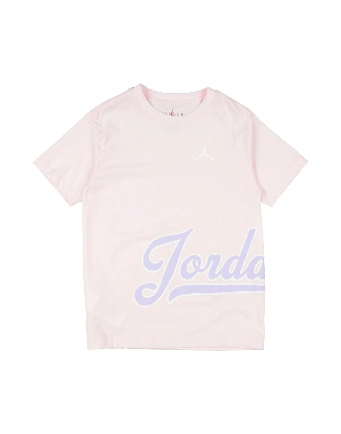 Детская футболка для девочек с принтом Jordan Wrap Around Ss Tee Jordan, Light Pink