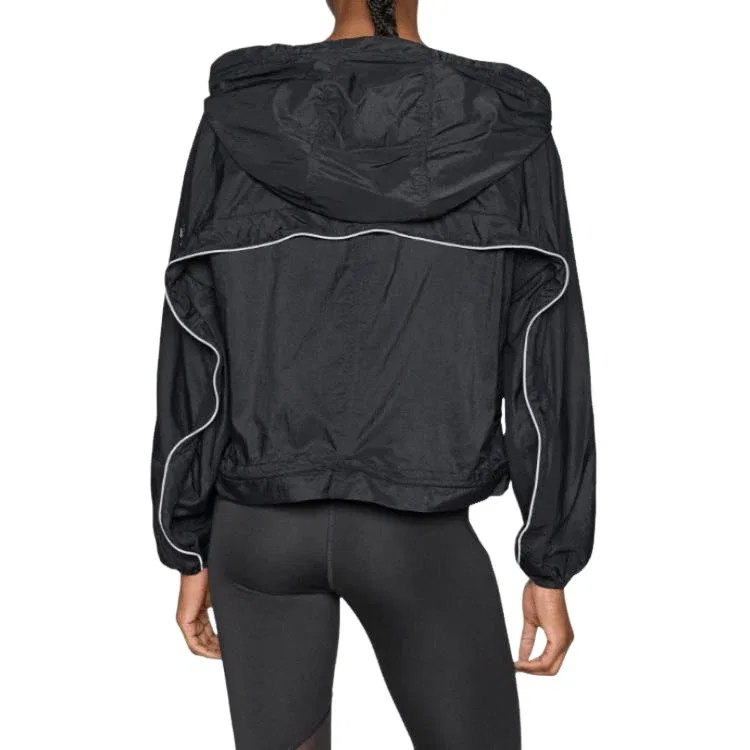 Женская куртка Stella McCartney Jacket Asia Sizing 'Black' adidas, черный — фото 3