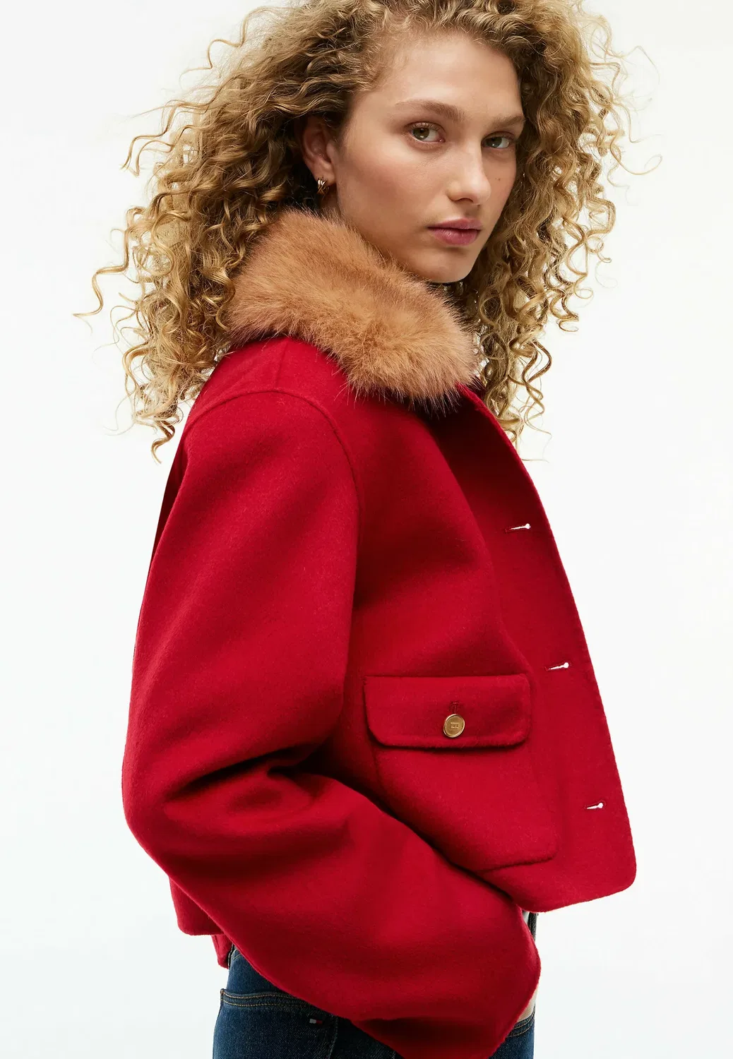Летняя куртка Tommy Hilfiger, Red — фото 4