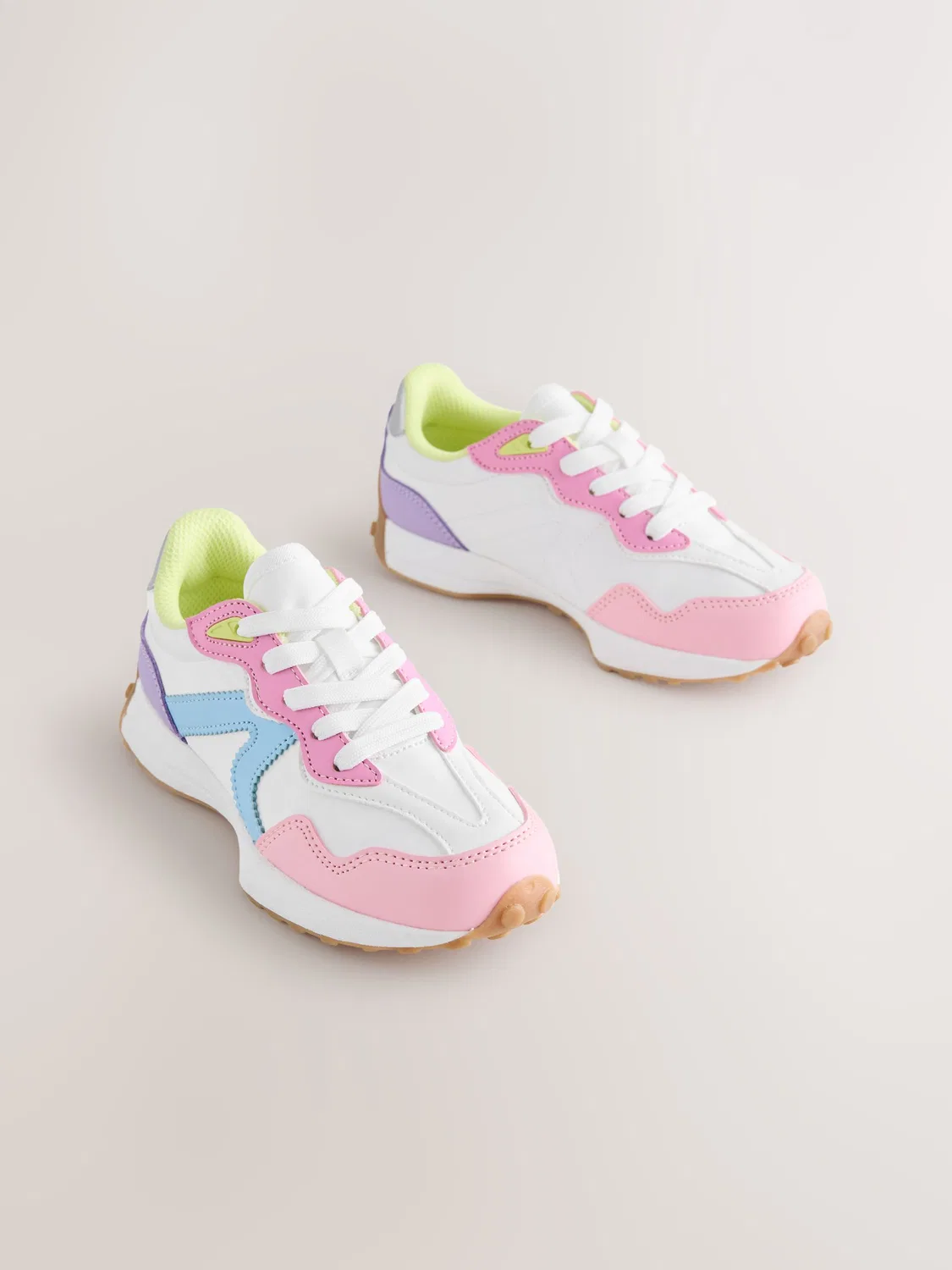Кроссовки повседневные Pastel Colourblock Next, пастельный колорблок