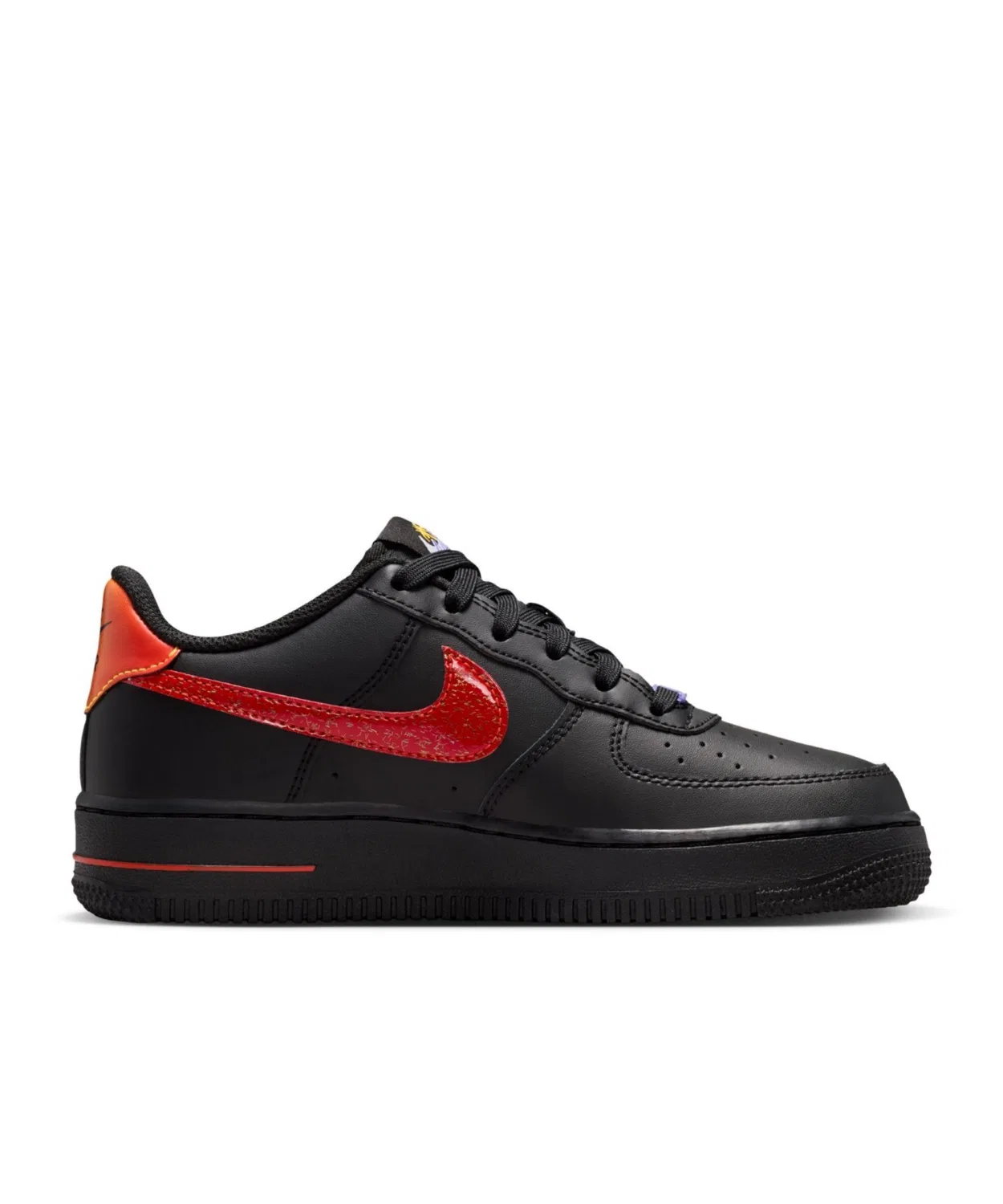 Детские кроссовки с низким силуэтом Nike Air Force 1, Черный — фото 3