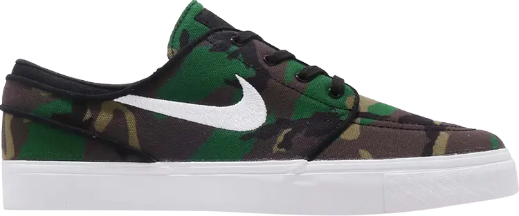 

Кроссовки Nike Zoom Stefan Janoski CNVS 'Camo', зеленый, Зеленый;черный, Кроссовки Nike Zoom Stefan Janoski CNVS 'Camo', зеленый
