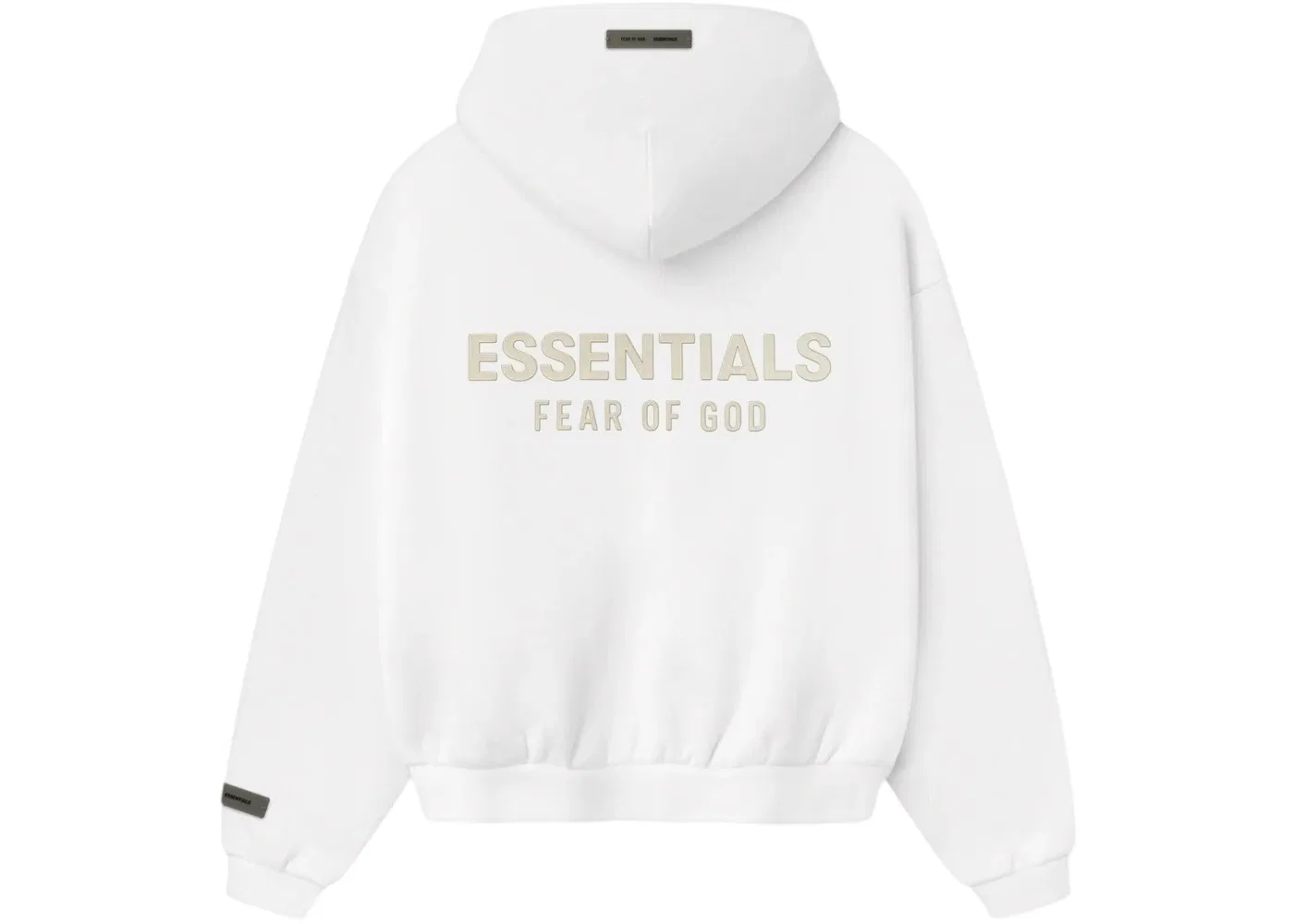 Детская худи на молнии с флисом Cloud White Fear of God, Cloud White — фото 2