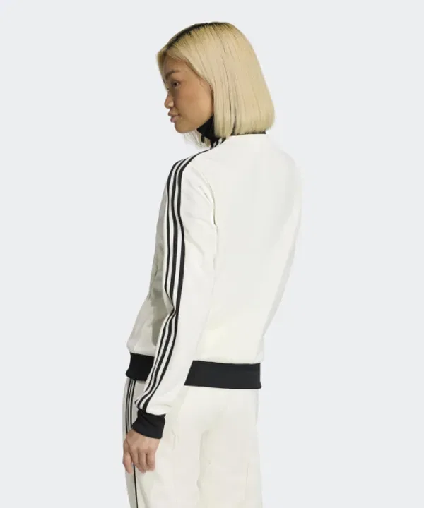 Тренировочная куртка Classic Track Top, Adidas, белый/черный — фото 2
