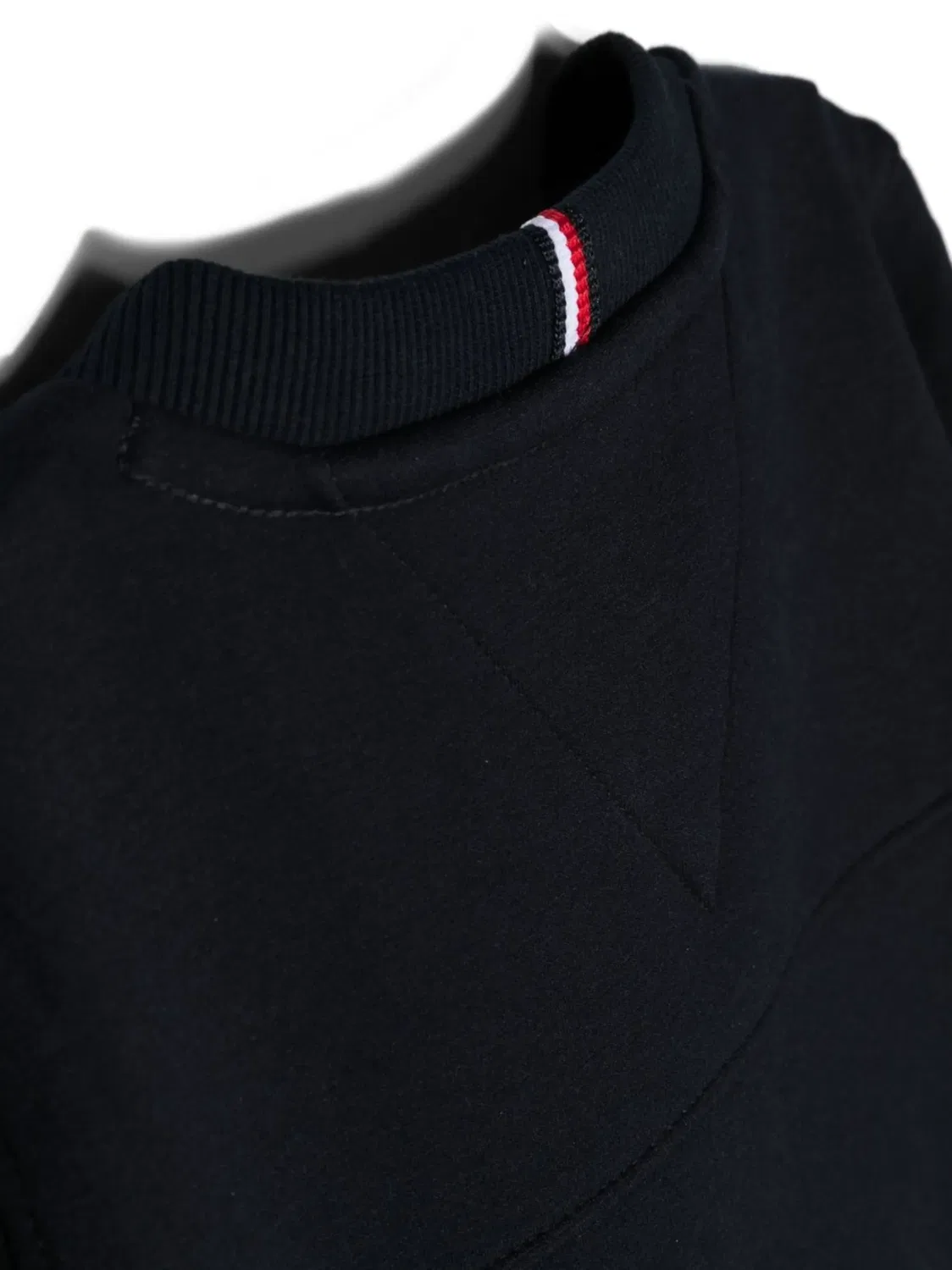 Свитшот с логотипом с круглым вырезом Tommy Hilfiger, синий — фото 2