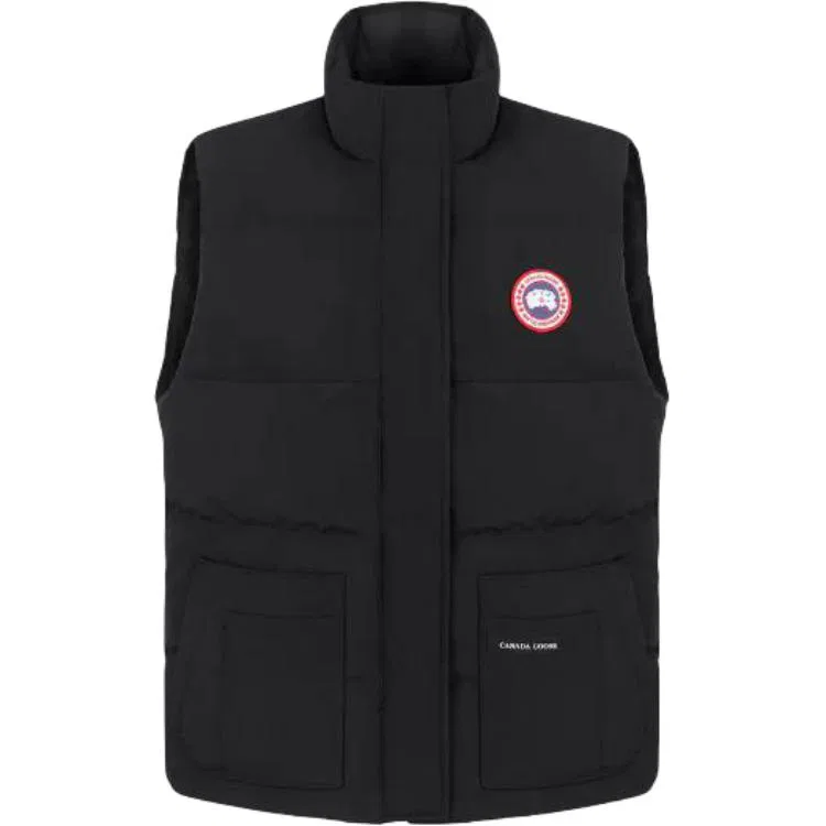 Пуховик без рукавов женский 9061, Black, Canada Goose