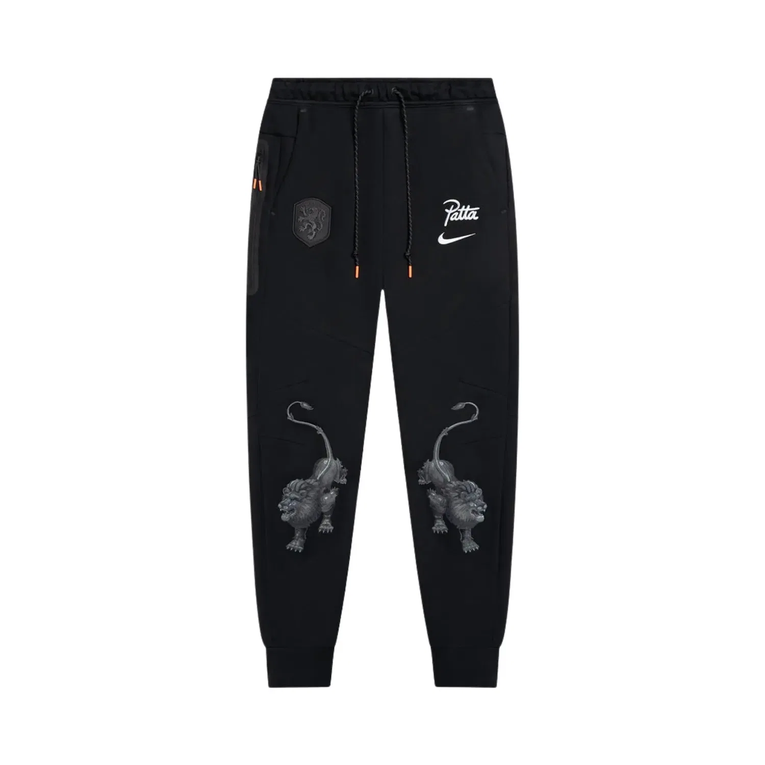 Спортивные брюки Nike Netherlands x Patta Tech Fleece Joggers, черный