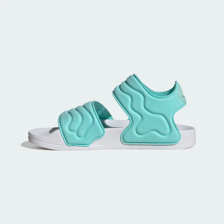 Сандалии ADIDAS SPORTSWEAR 'Adilette' зеленого цвета — фото 3