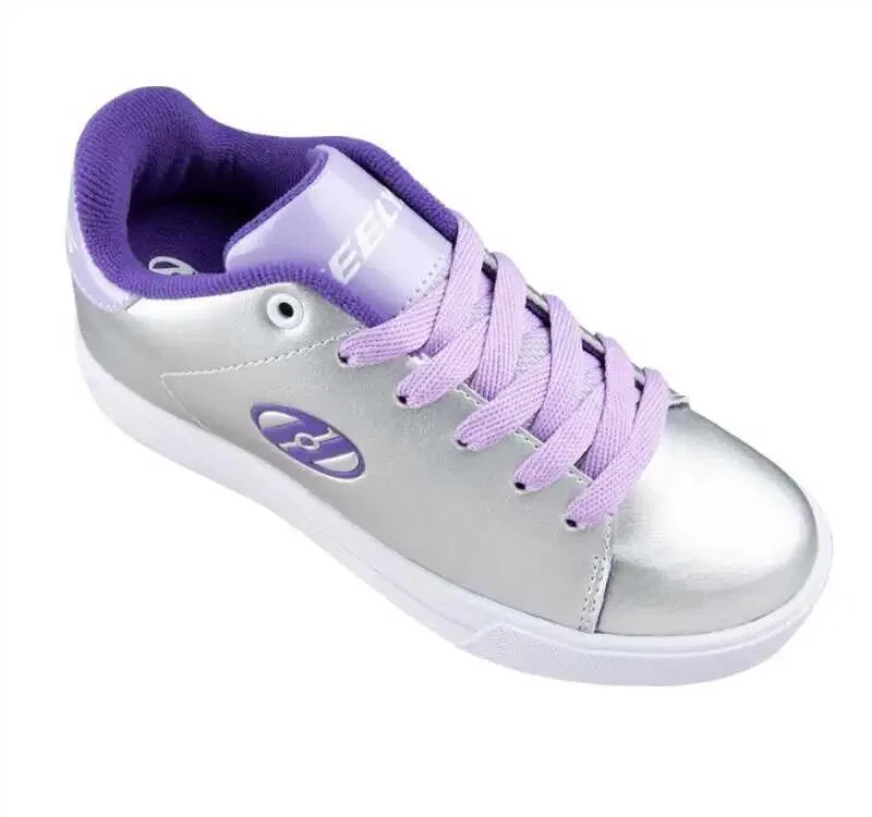 Детские кроссовки на колесиках Royale Heelys, Silber / Lavendelblau — фото 3