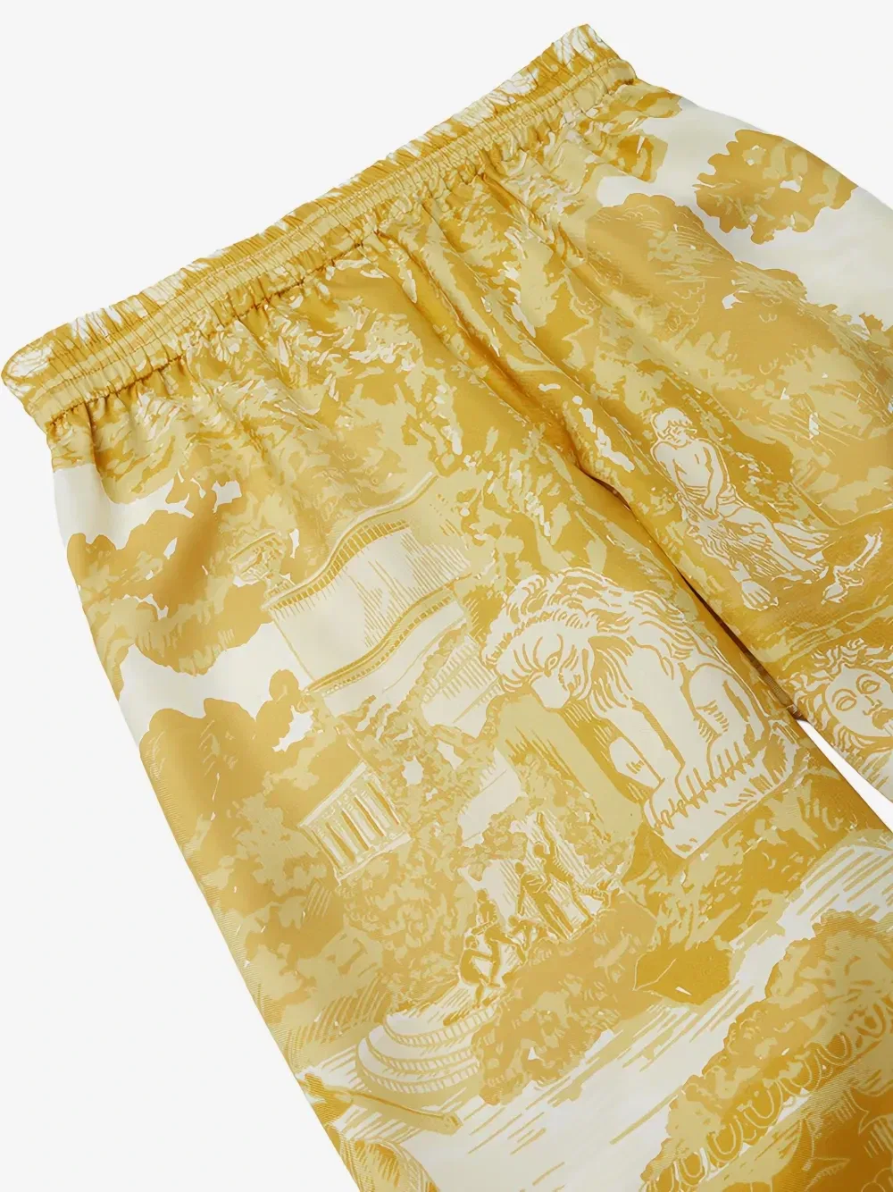 Свободные брюки The Grotto Versace Kids, желтый — фото 3