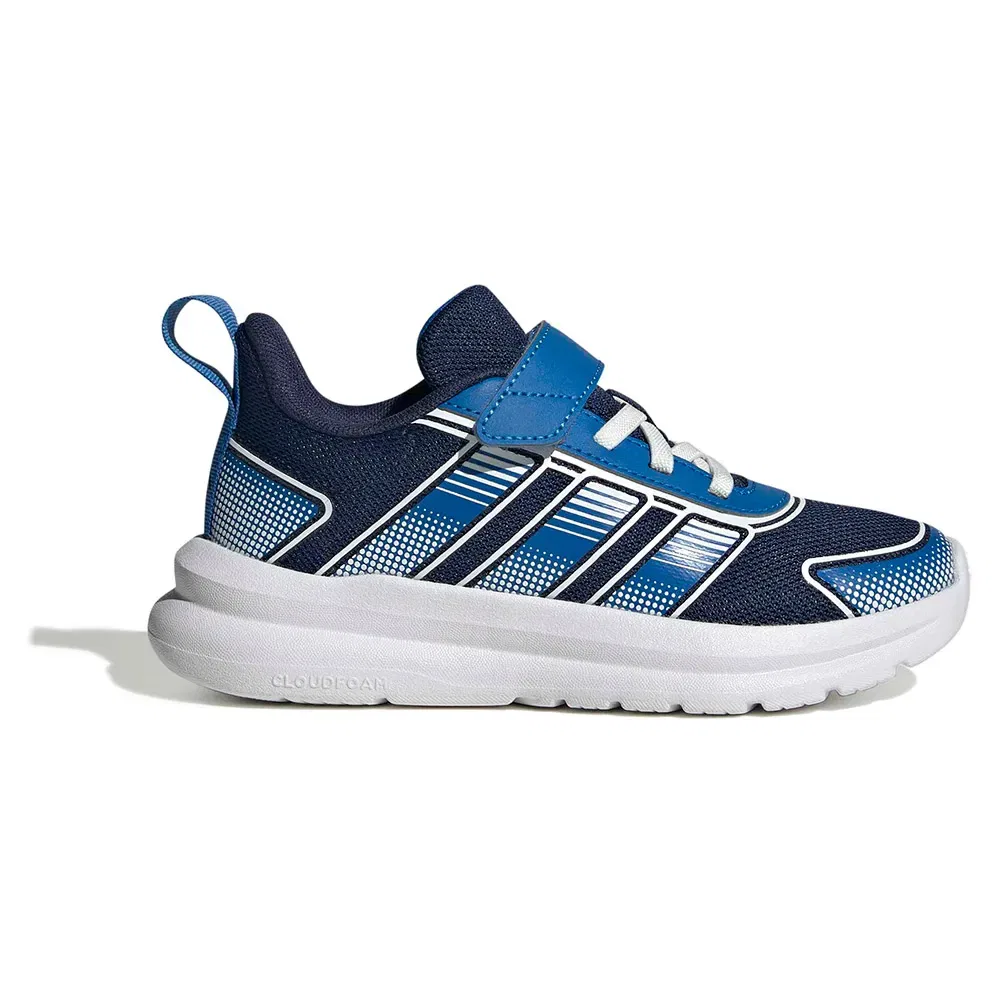 Детские кроссовки для девочек с эластичными шнурками Tensaur Run 4.0 Adidas, Blue