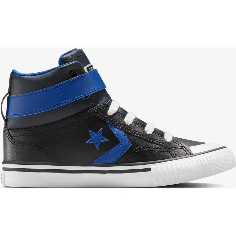 Кроссовки детские с ремешком Pro Blaze Strap Leather Easy On Converse, Черный