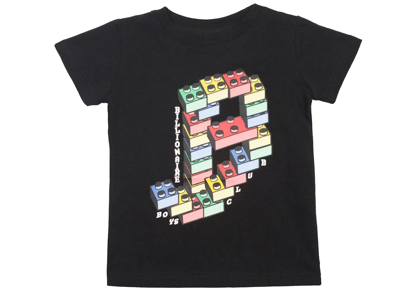 Детская футболка с принтом Blocks Tee Billionaire Boys Club, Black