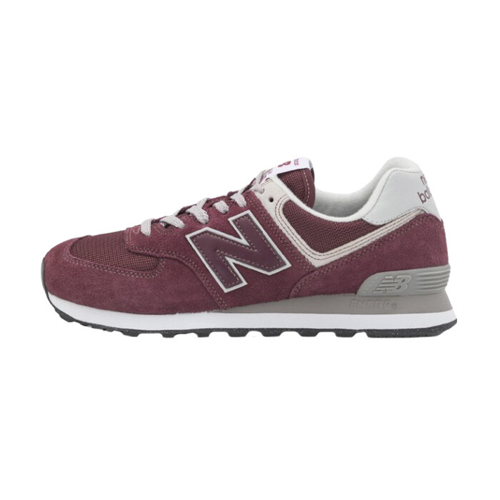 

Кроссовки New Balance 574, бордовый/белый/серый