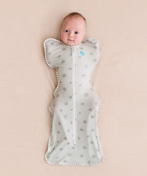Комбинезон S1 Bamboo Light Super Star Olive, Swaddle Up