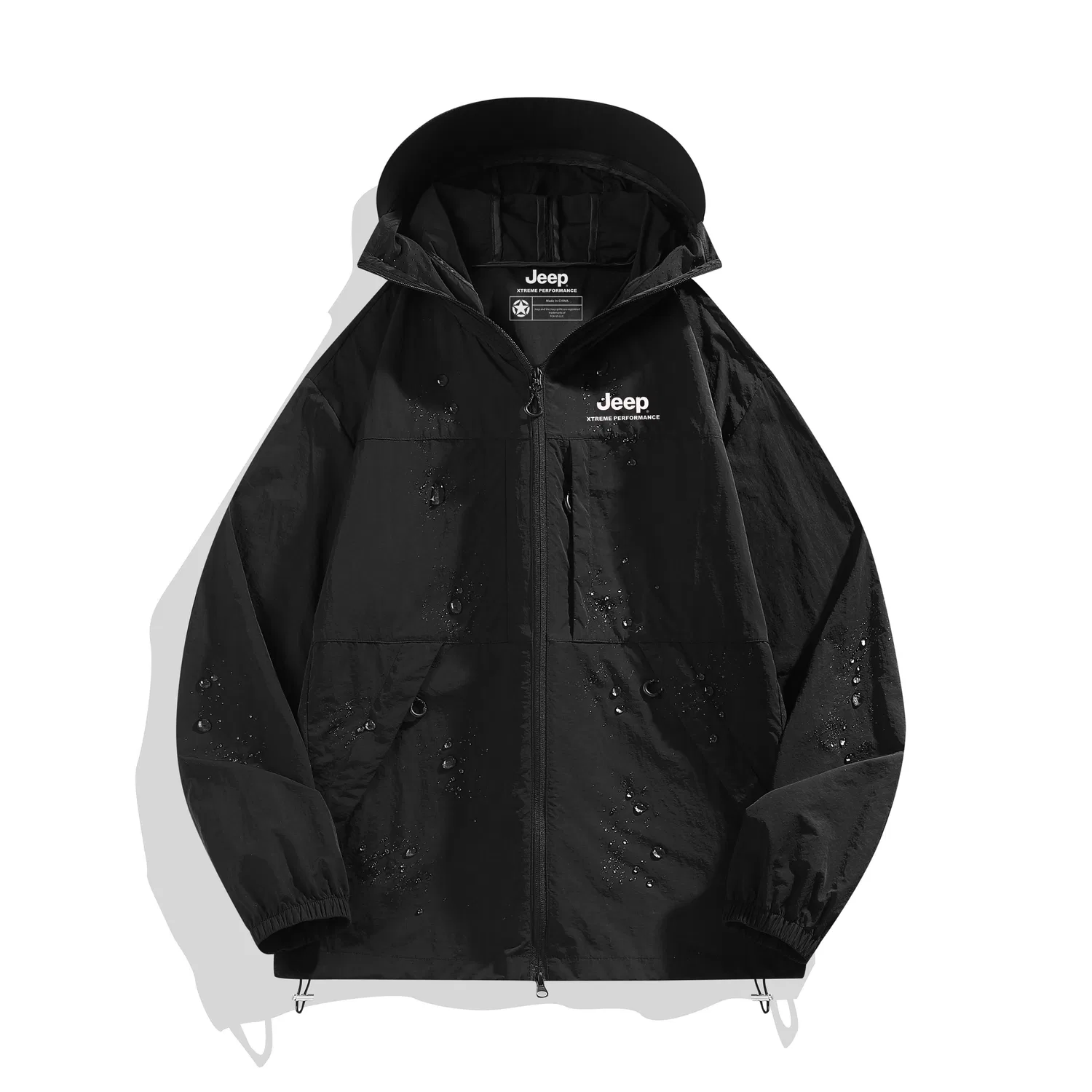 Детская одежда для защиты от солнца с длинным рукавом Jeep, Black