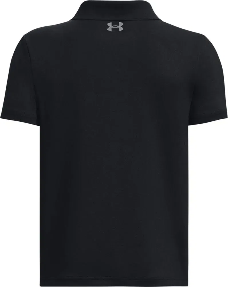 Поло черный Under Armour UA Performance — фото 2