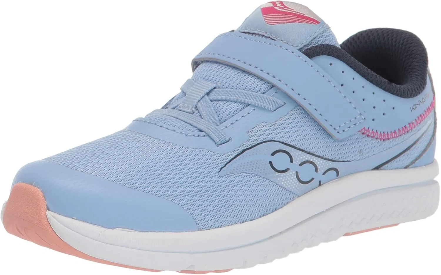 Детские кроссовки для девочек Kinvara 14 Alternative Closure Jr Saucony, Light Blue