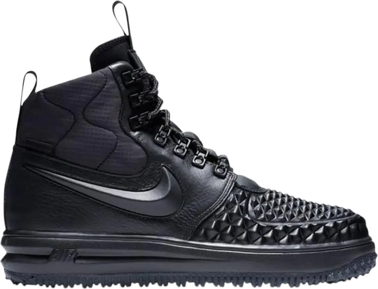 

Кроссовки Nike Lunar Force 1 Duckboot 'Black' 2017, черный