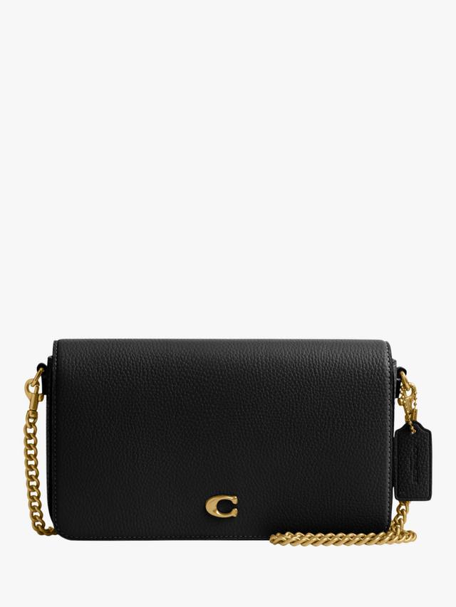 

Кожаная сумка-кроссбоди Mila Coach, Black