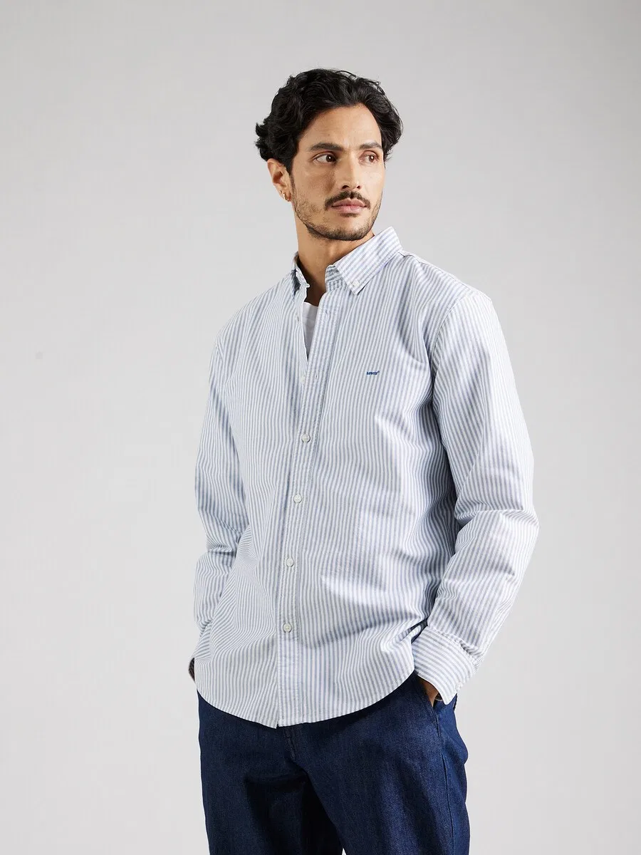 Рубашка LEVI'S Regular fit на пуговицах, цвет «Аутентичная рубашка на пуговицах», темно-синий — фото 3