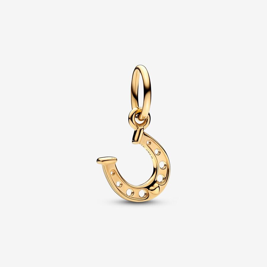 

Шарм Pandora Lucky Horseshoe Dangle, золото