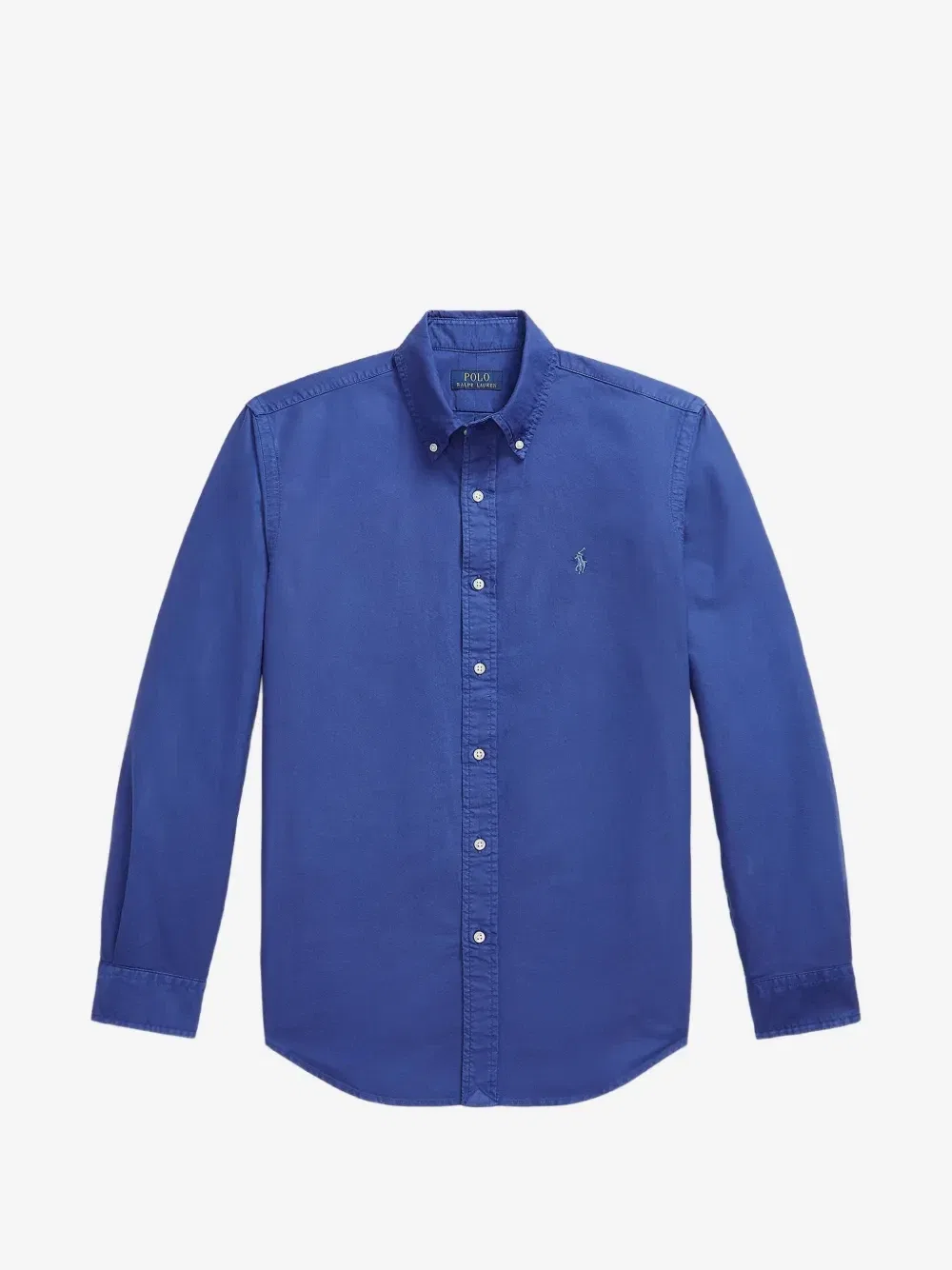 Рубашка на пуговицах с длинными рукавами Polo Ralph Lauren, синий