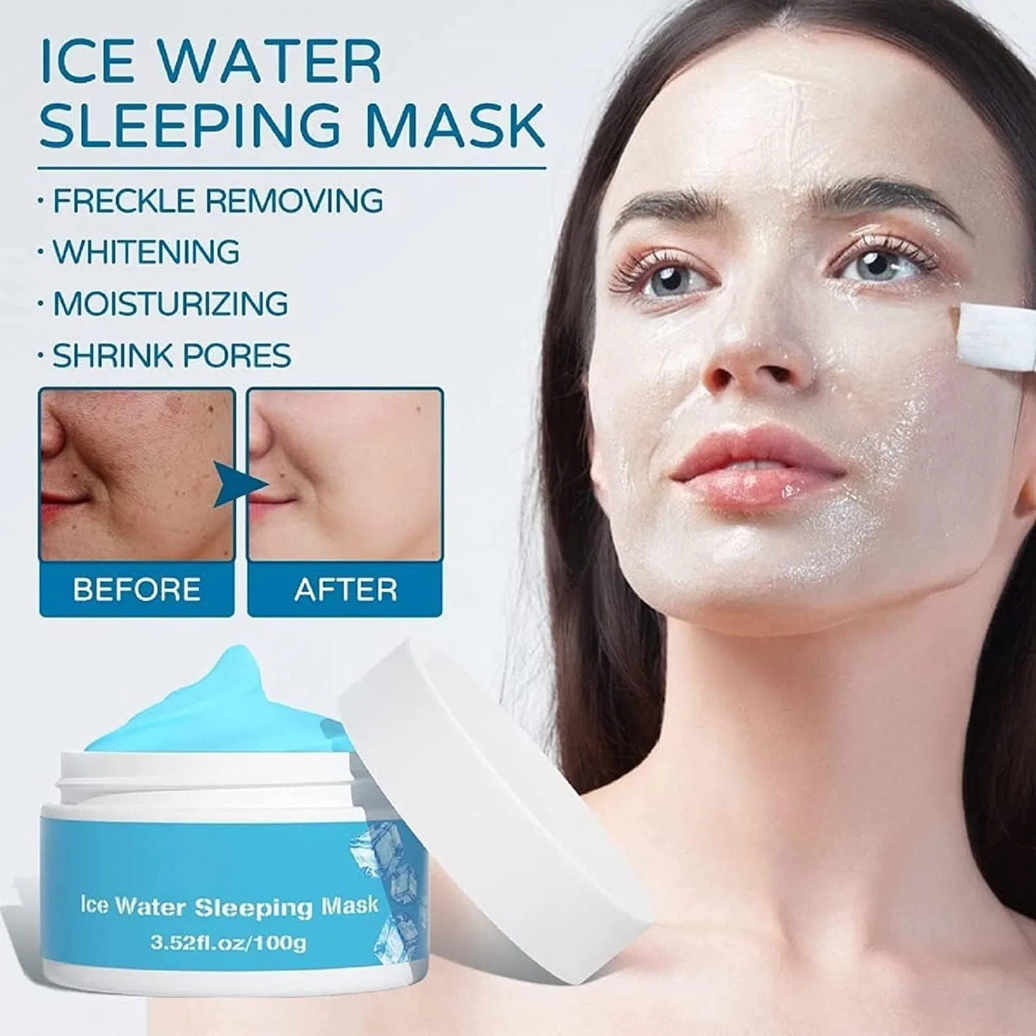 Маска для лица Sleeping Mask Shibeikadi, 100 г, 1 item — фото 3