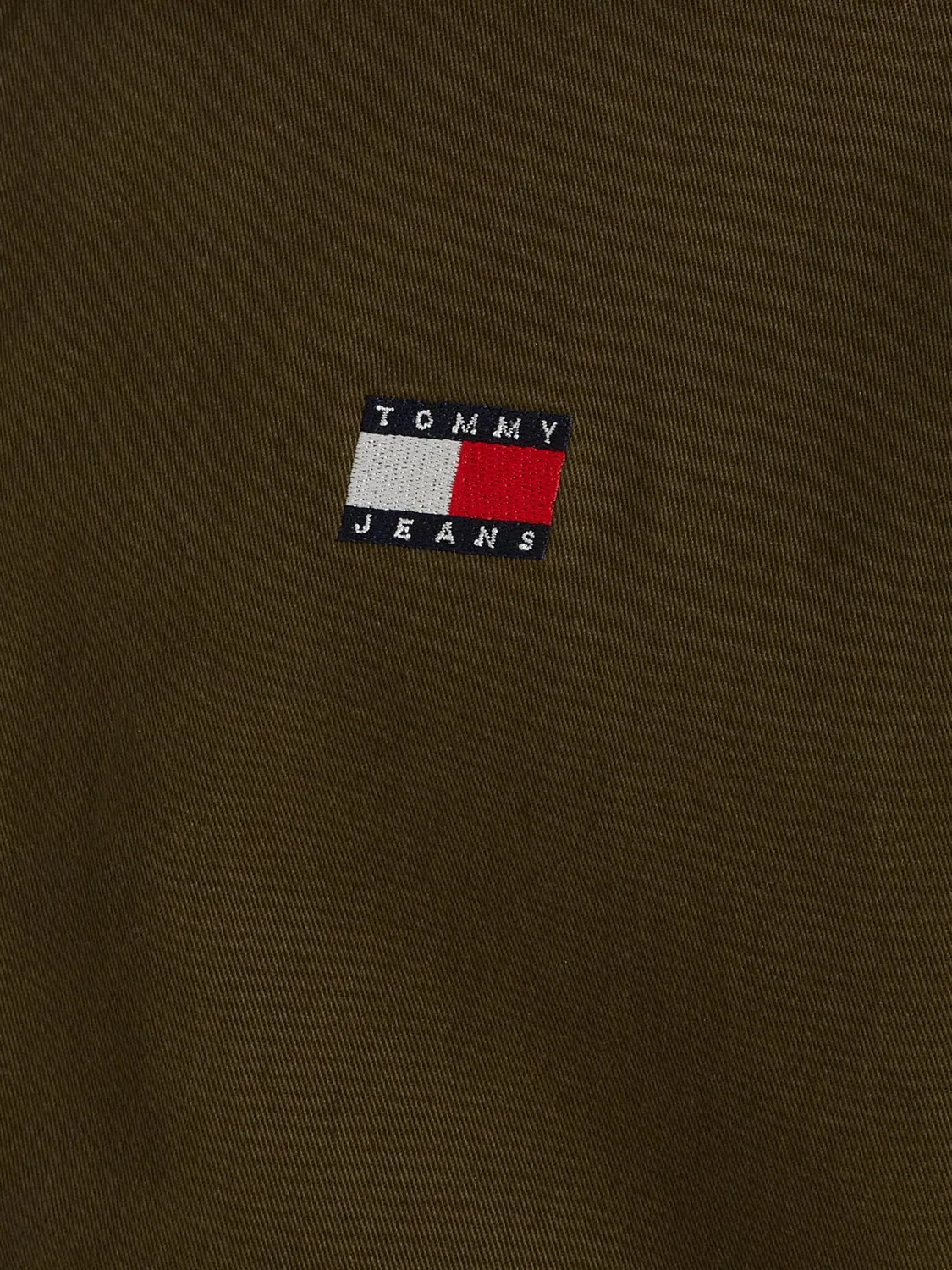 Мужская куртка из хлопка Tommy Hilfiger, Drab Olive Green — фото 4