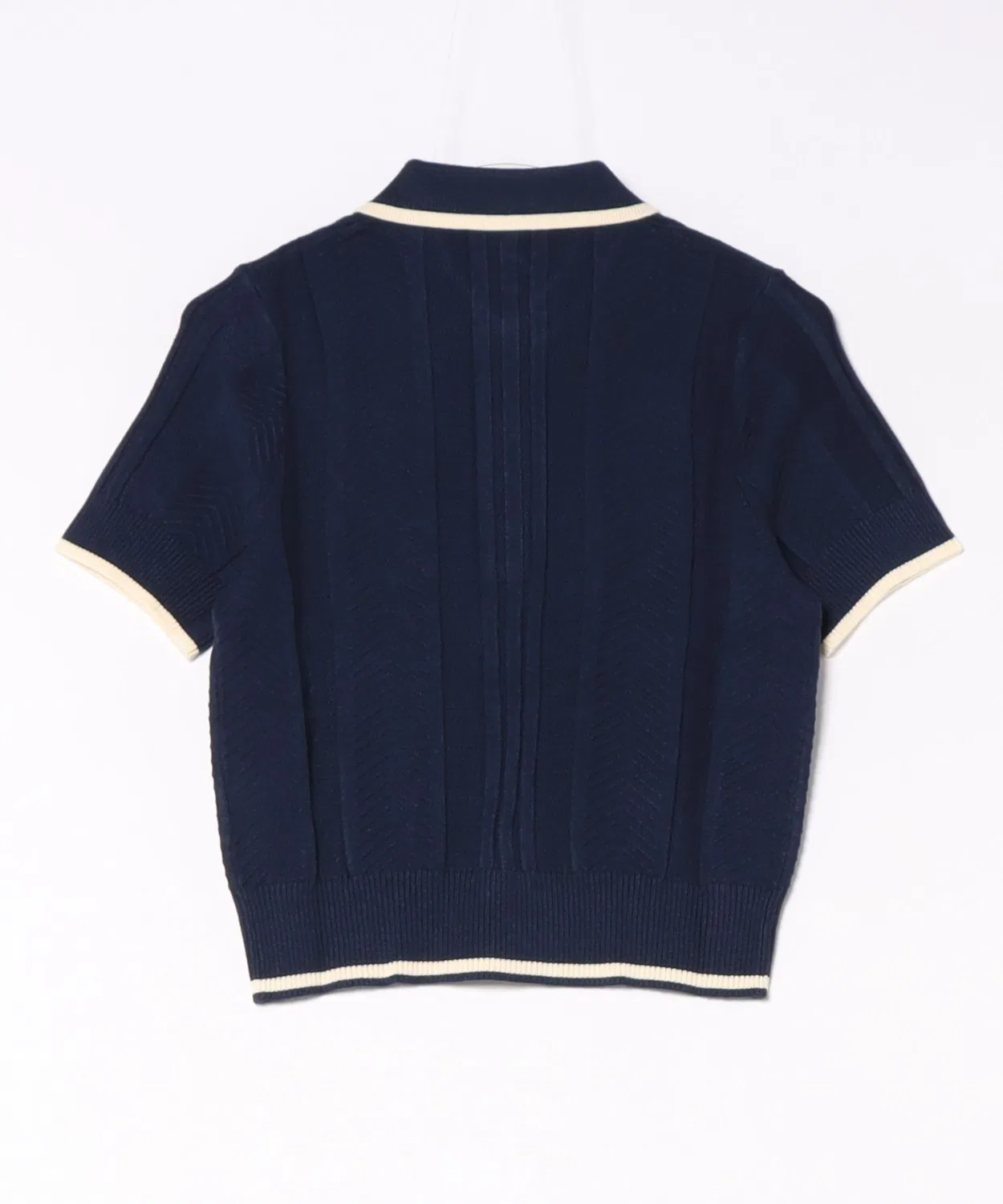 Мужской свитер с косами CALI TEE POLO Adidas, Navy — фото 2