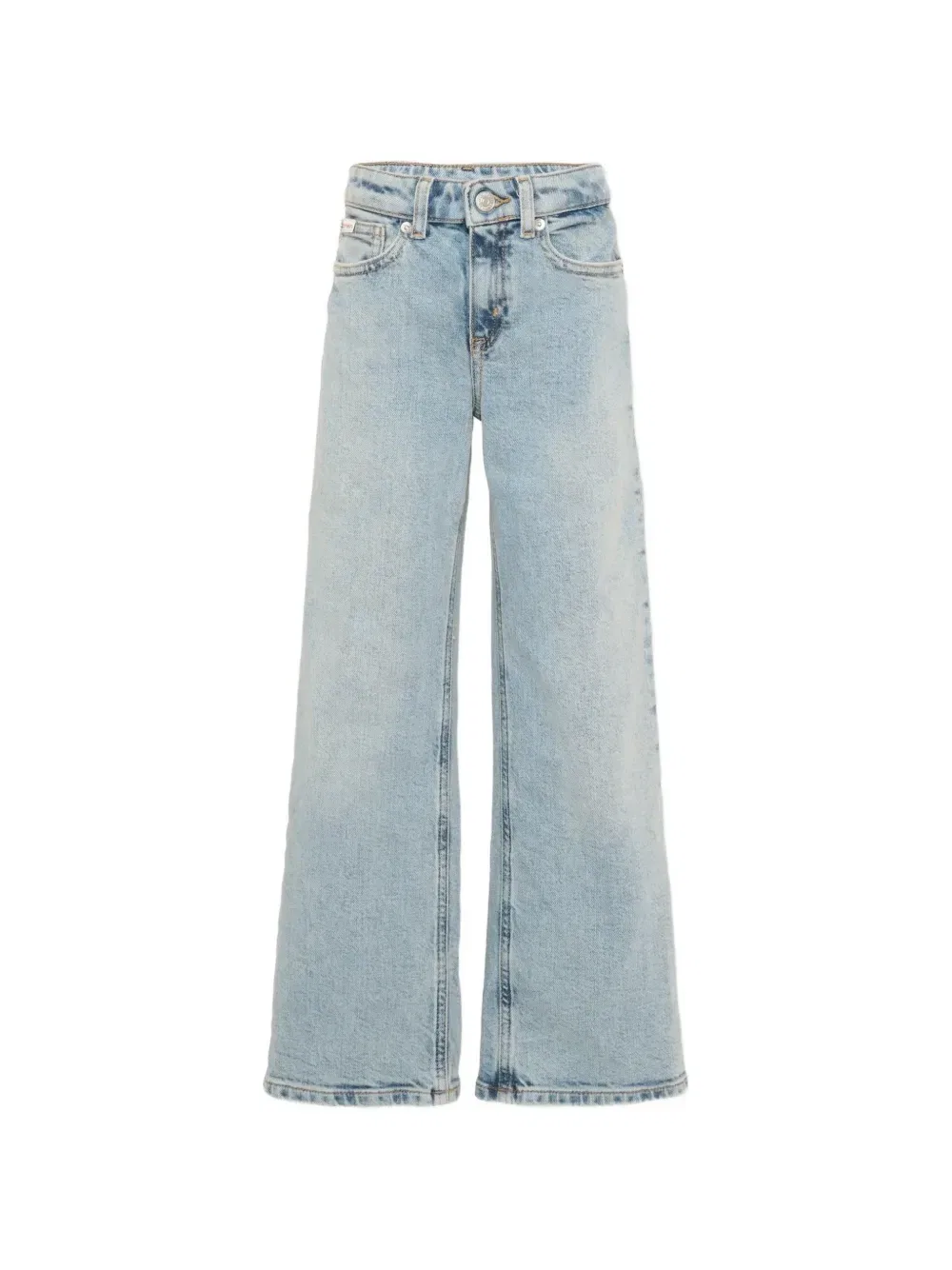 Джинсы с нашивкой-логотипом Calvin Klein Kids, синий