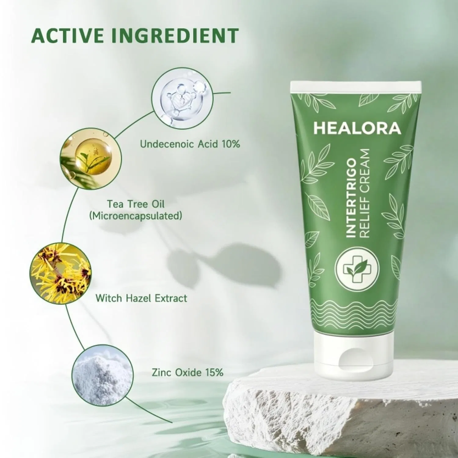Крем для защиты кожи от опрелостей Lindora, 2x57 г Meiion — фото 3