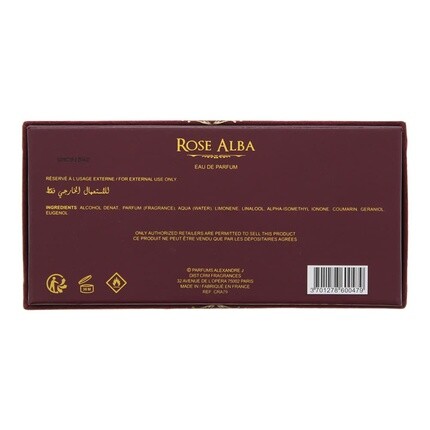 Alexandre J The Collector Rose Alba EDP 100 мл — фото 2