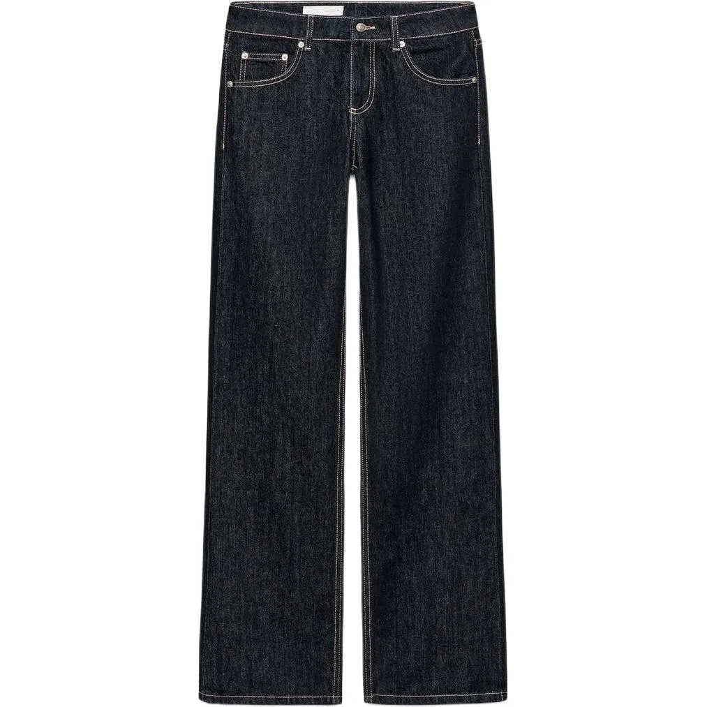 Женские джинсы скинни Dark Indigo Cyan ZARA