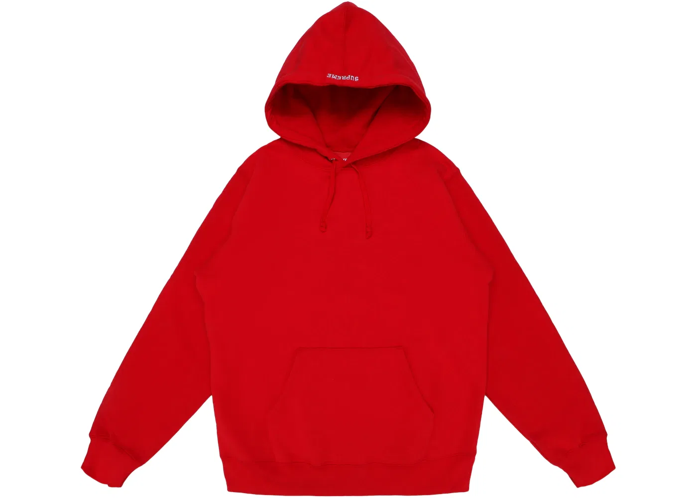 Мужской худи с принтом Illegal Business Sweatshirt Supreme, Red — фото 2