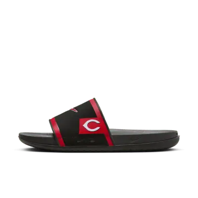Шлепанцы Nike Offcourt (Cincinnati Reds) Offcourt Slides, цвет Black/Dark Smoke Grey/Sport Red — фото 2