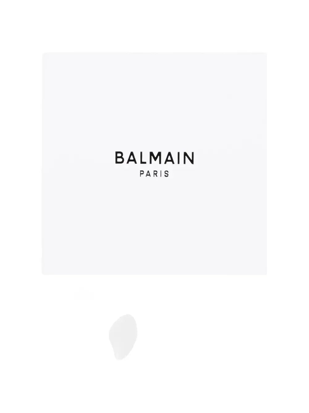 Набор из боди и шапки из хлопка с принтом-слоганом Balmain Kids, бежевый — фото 4
