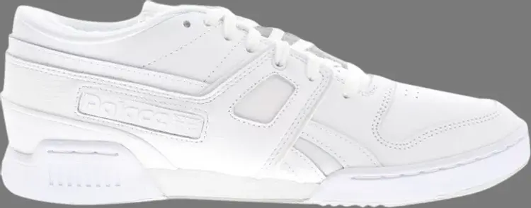 

Кроссовки palace x pro workout low 'white' Reebok, белый