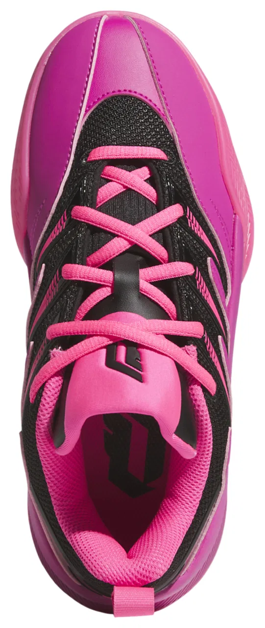 Кроссовки для мальчиков Dame Certified 3 Adidas, цвет Black/Lucid Fuchsia/Lucid Pink — фото 4